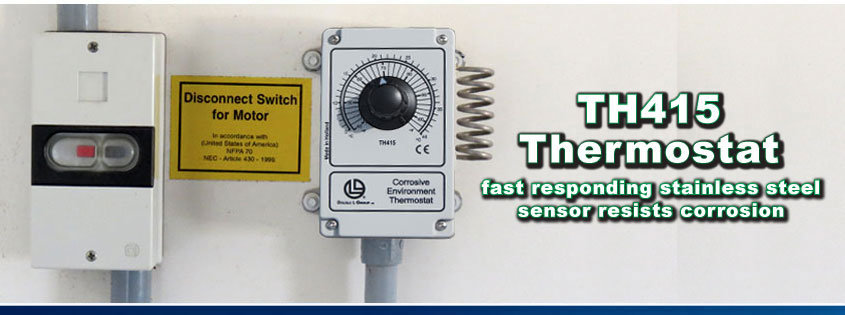 TH415 Thermostat in Poultry House