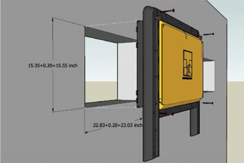 EX2515 Insulated Inlet is easy to install