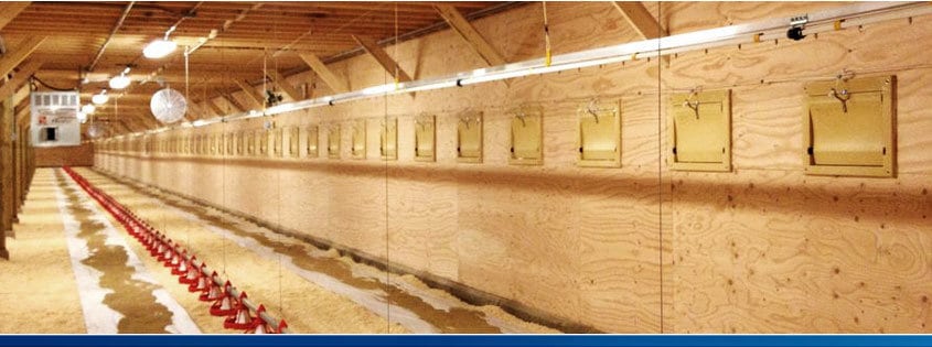 EX3415-insulated-wall-inlet-in-poultry-house EX3415 Insulated Wall Inlet