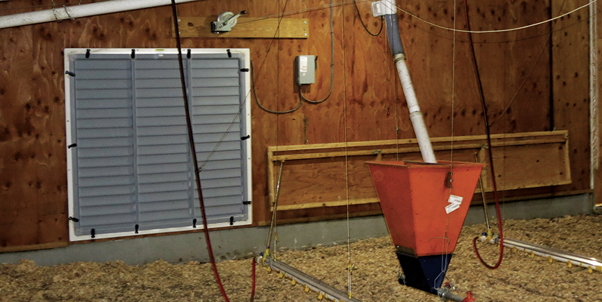 EcoTight Shutter in Poultry House