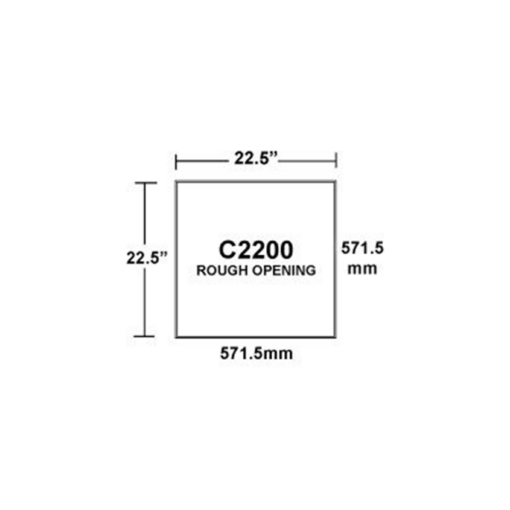 C2200 4-Way Attic Inlet - Image 3