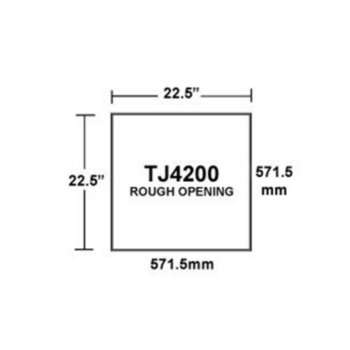 TJ4200 Hog Ceiling Inlet - Image 2