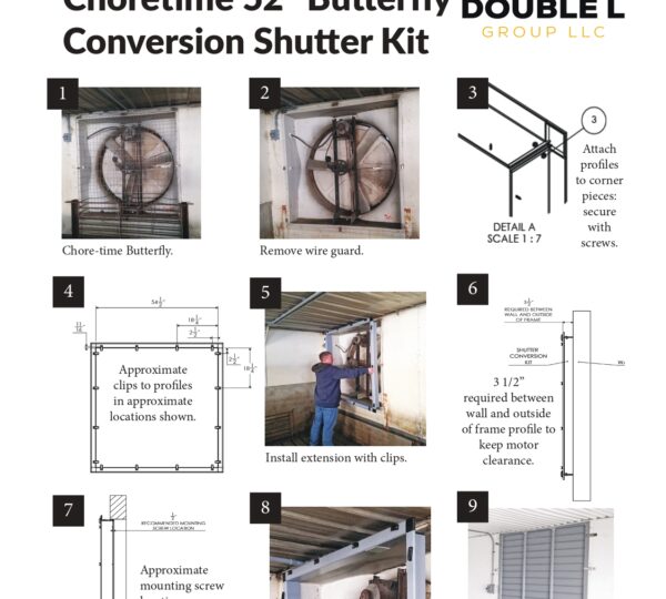 Butterfly Conversion Shutter Kit